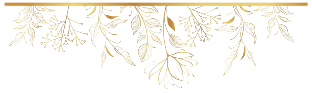 Coaching & Mentoring 6 decorative floral gold composition down